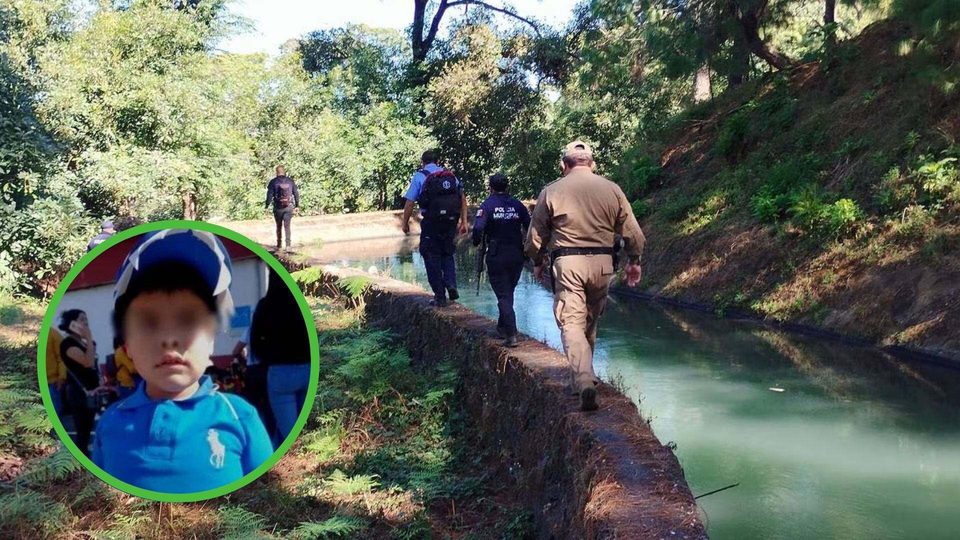 El niño se encontraba en la casa de sus abuelos al momento de su desaparición.