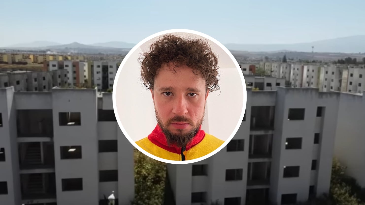 El youtuber visitó el municipio de Tlajomulco, Jalisco, para adentrarse en el Chernobyl Mexicano.