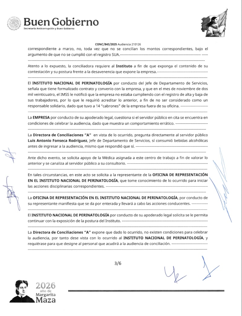 Este es el documento filtrado