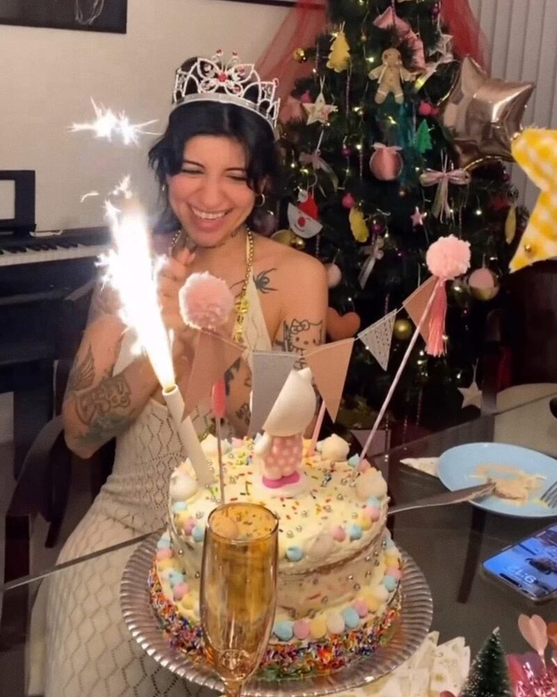 Cumpleaños de Cazzu