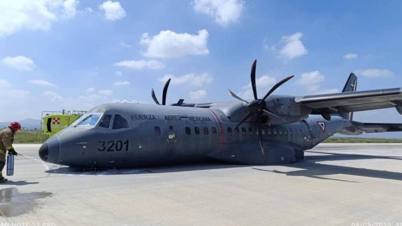 FAM accidente en el AIFA