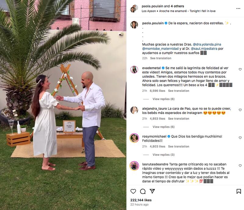 Publicación del Fichis en Instagram