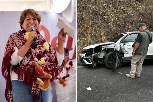 Equipo de la maestra Delfina sufre accidente; tráiler impacta contra ‘morenamóvil’