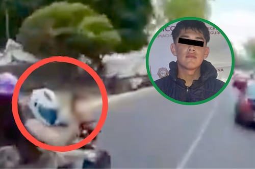 Detienen a motociclista que disparó en Paseo de la Reforma; llevaba droga y arma de fuego