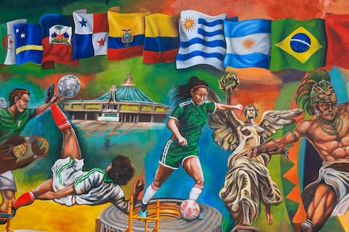 ¡Insólito! México busca romper Récord Guinness con imponente mural del Mundial