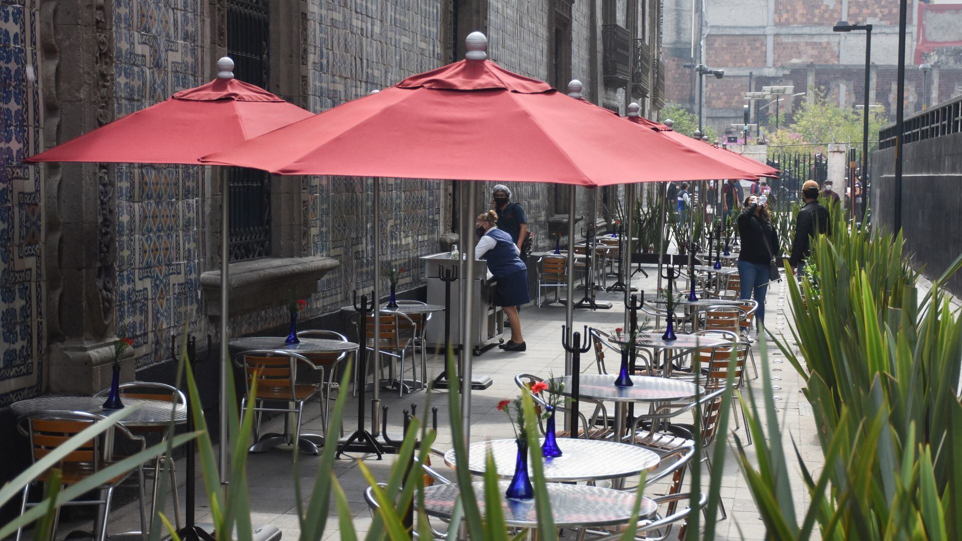 Restaurantes en el centro de la Ciudad de México. Foto: Cuartoscuro