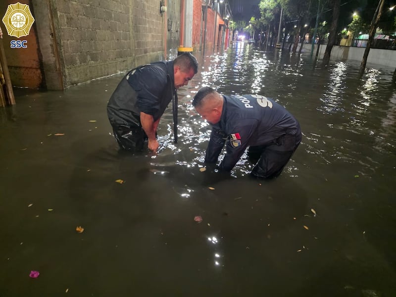 Lluvias en la CDMX