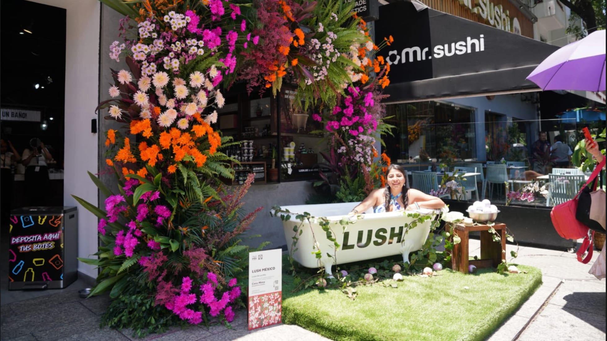 Festival de las Flores en Polanco