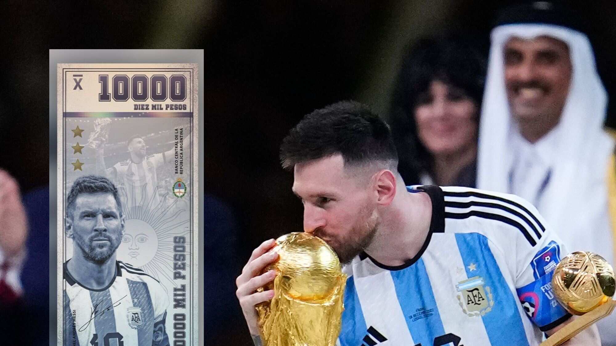 Billete Messi