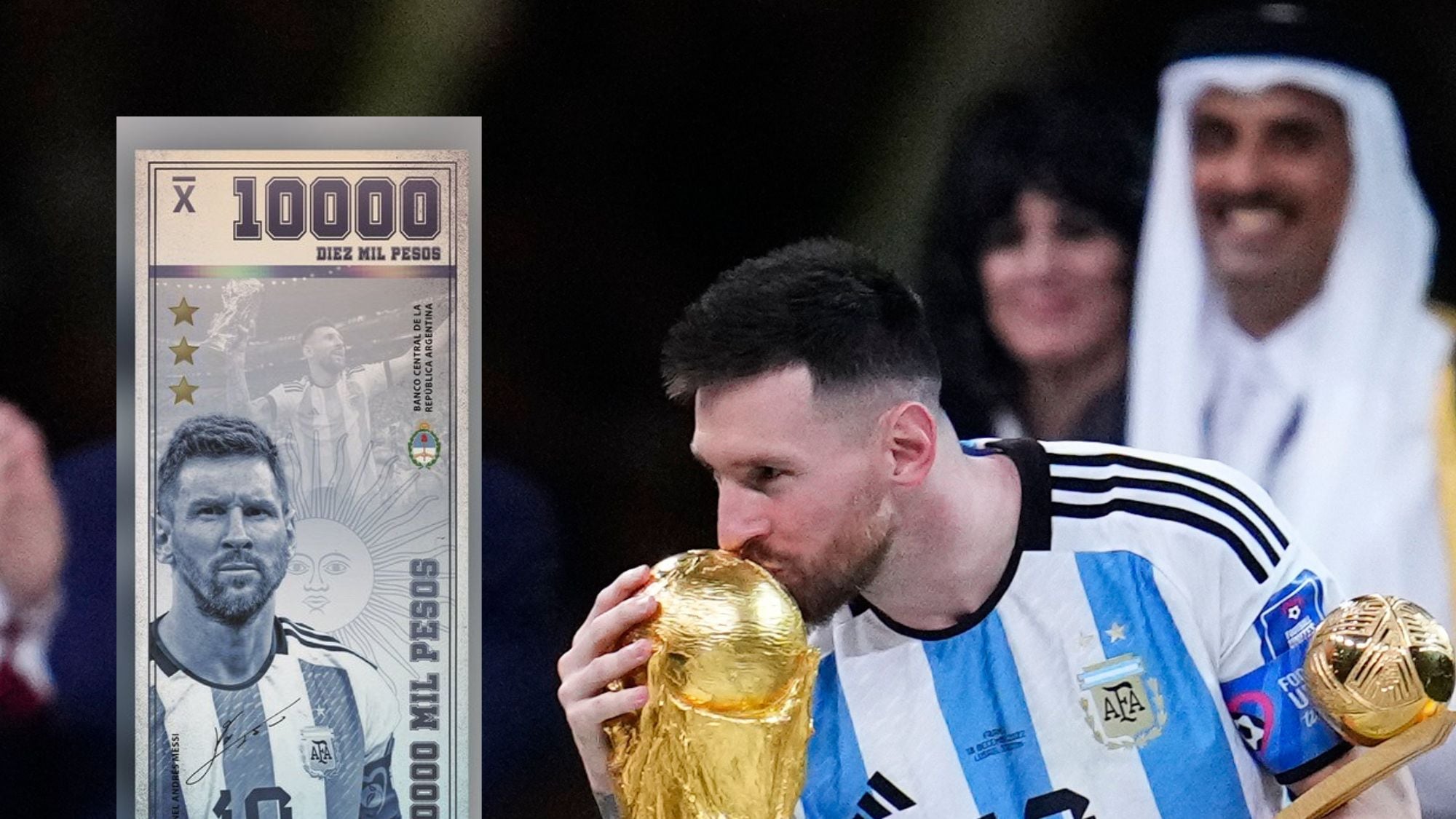 Billete Messi