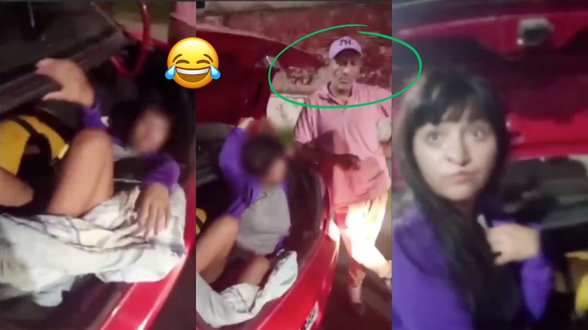 Video: Lo detienen en alcoholímetro y su esposa aparece en la cajuela; se metió para vigilarlo por celos
