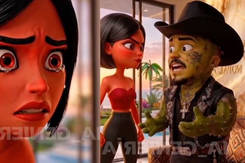 Crean ‘frutinovela’ basada en separación de Nodal y Ángela Aguilar; “Durazgela” enfurece por video de “Nopal“