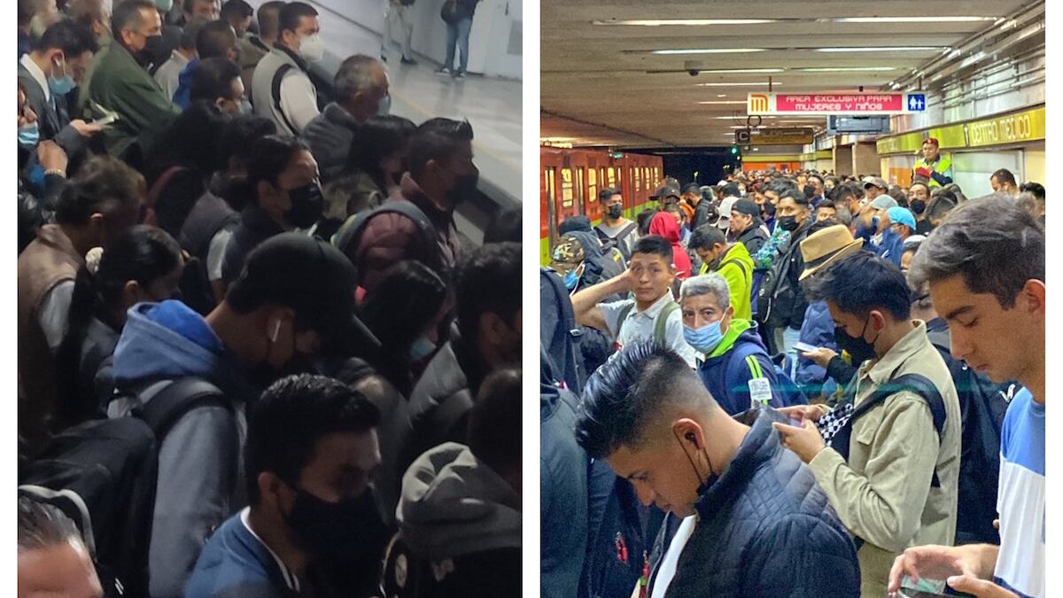 El servicio presentó retrasos. (Especial)