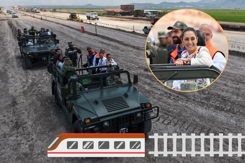 Sheinbaum le mete turbo a la construcción del tren México-Pachuca