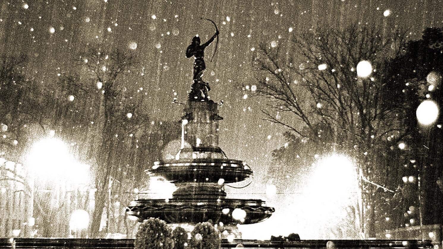 nieve México 11 de enero de 1967