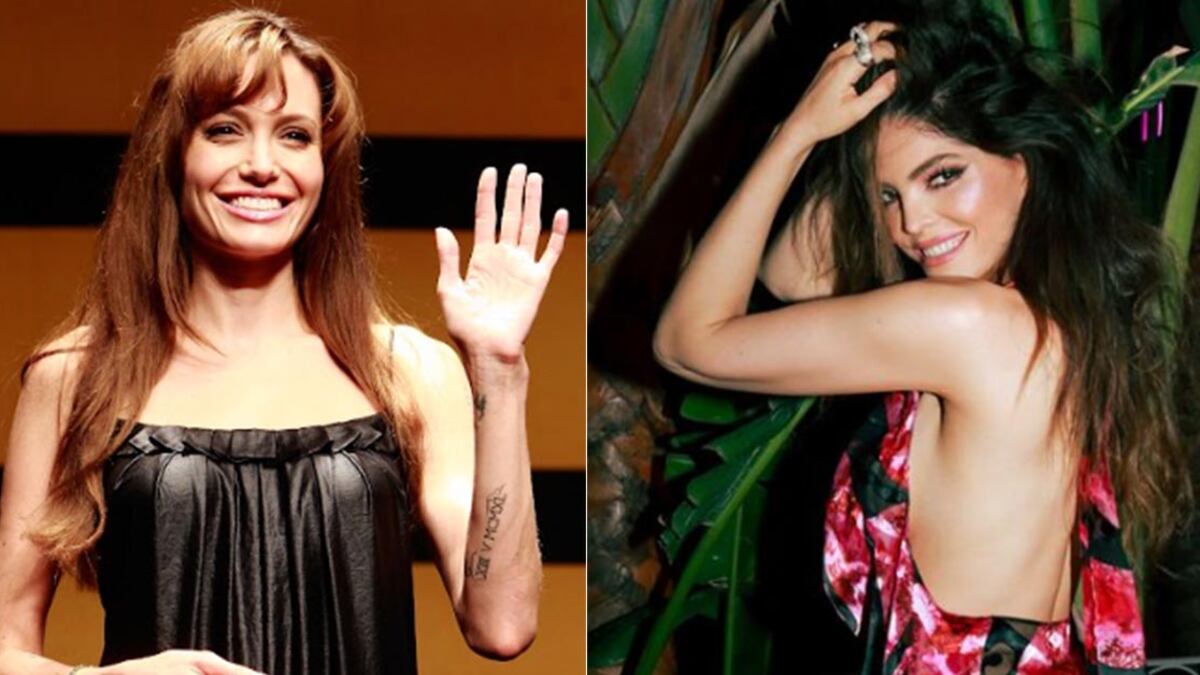 Angelina Jolie y Ana Bárbara looks