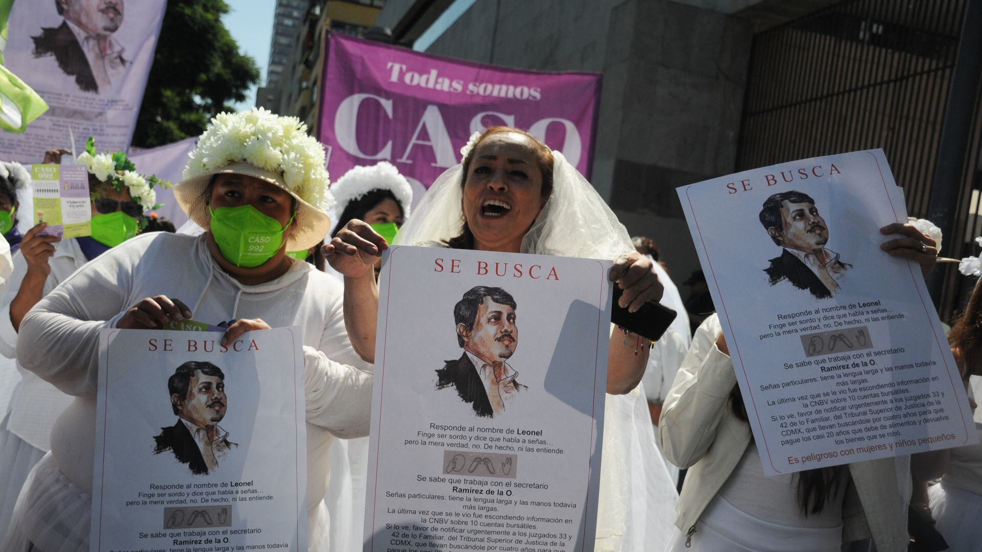 La iniciativa "Caso 992" busca denunciar el ocultamiento de los deudores alimentarios y la violencia vicaria que viven las mujeres en el país. Foto: Cuartoscuro