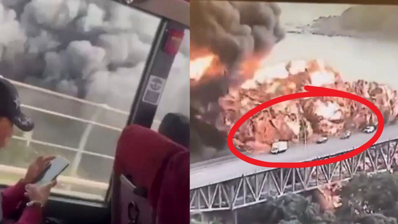 Explosión en puente de Panamá