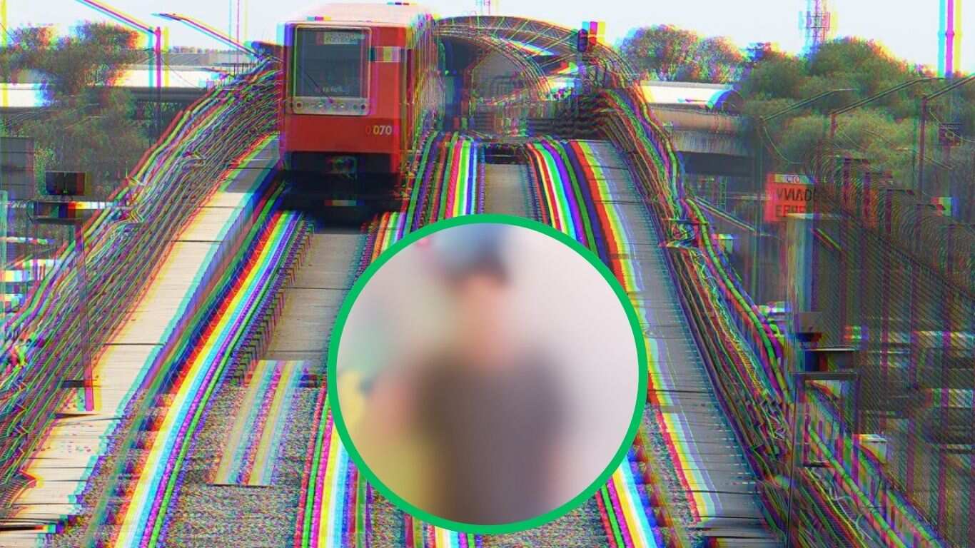 Persona baja a vías y colapsa Línea 8 del Metro CDMX