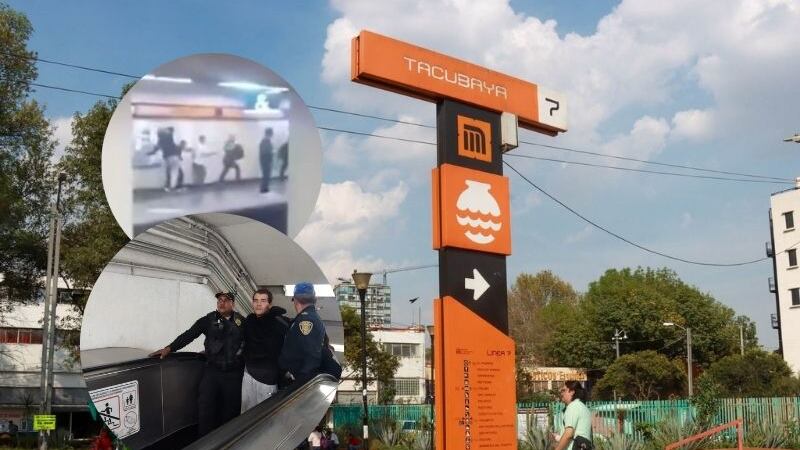 Apuñalados del Metro en estación Tacubaya reciben alta médica