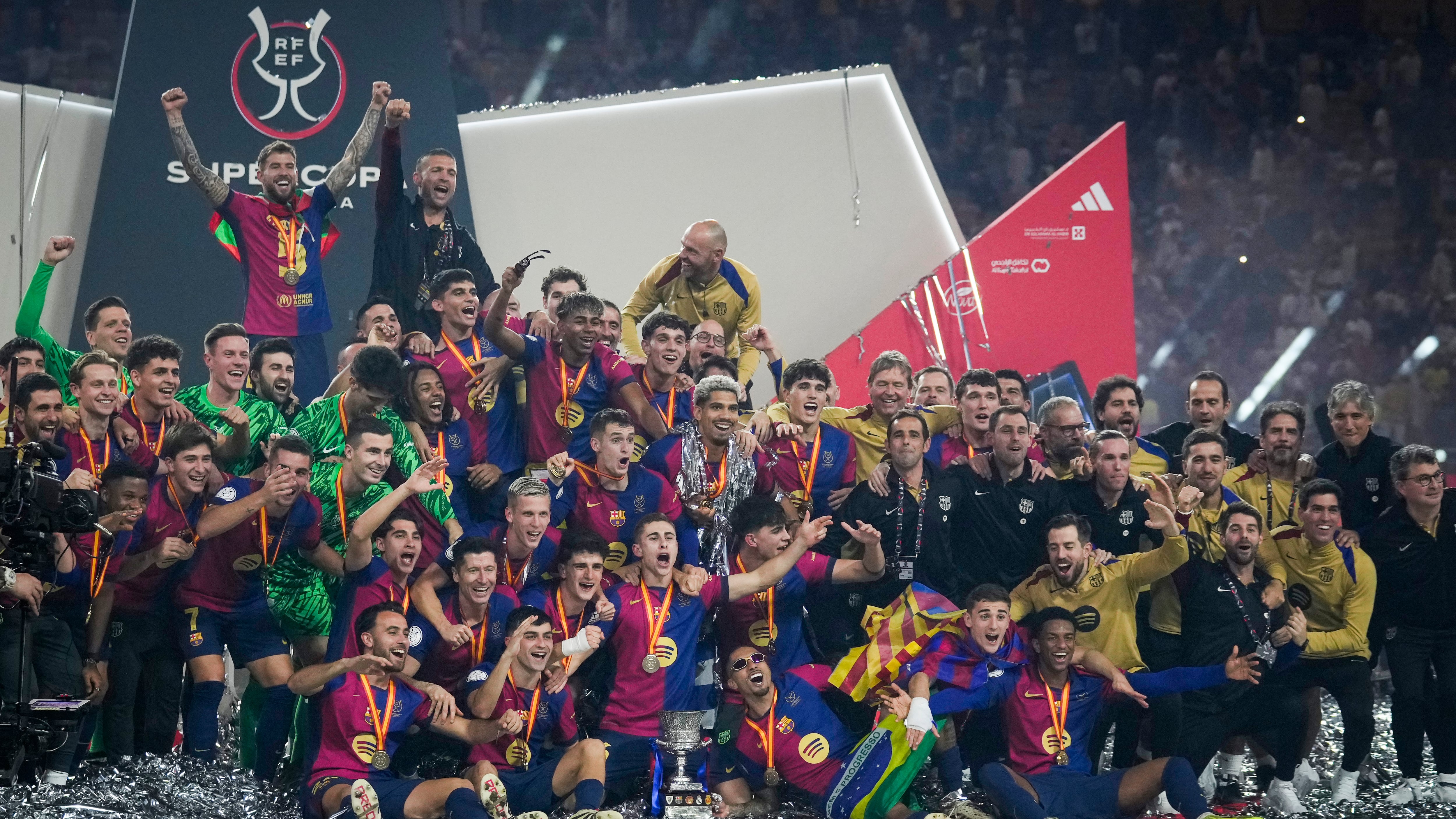 Barcelona ganó su Supercopa número 15.