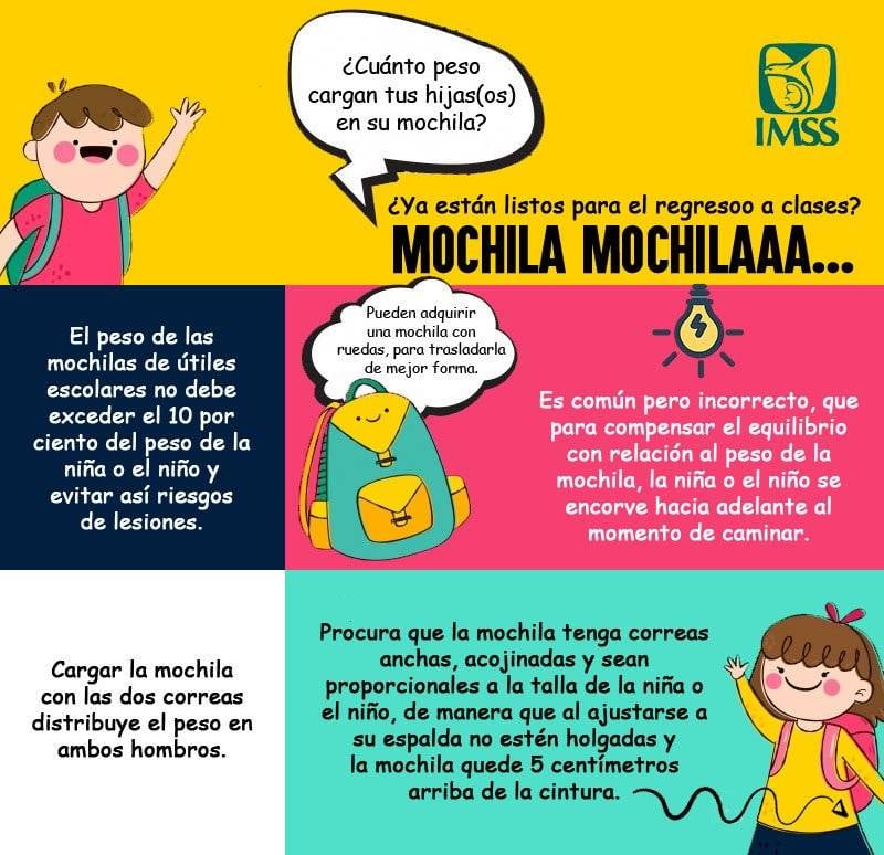 IMSS mochila