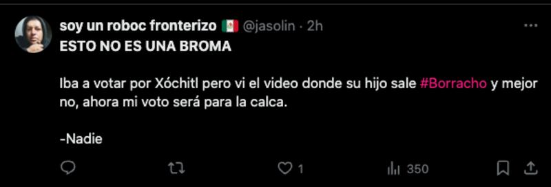 “ESTO NO ES UNA BROMA”: se burlan de Callo de Hacha en redes sociales tras difundir video del hijo de Xóchitl Gálvez