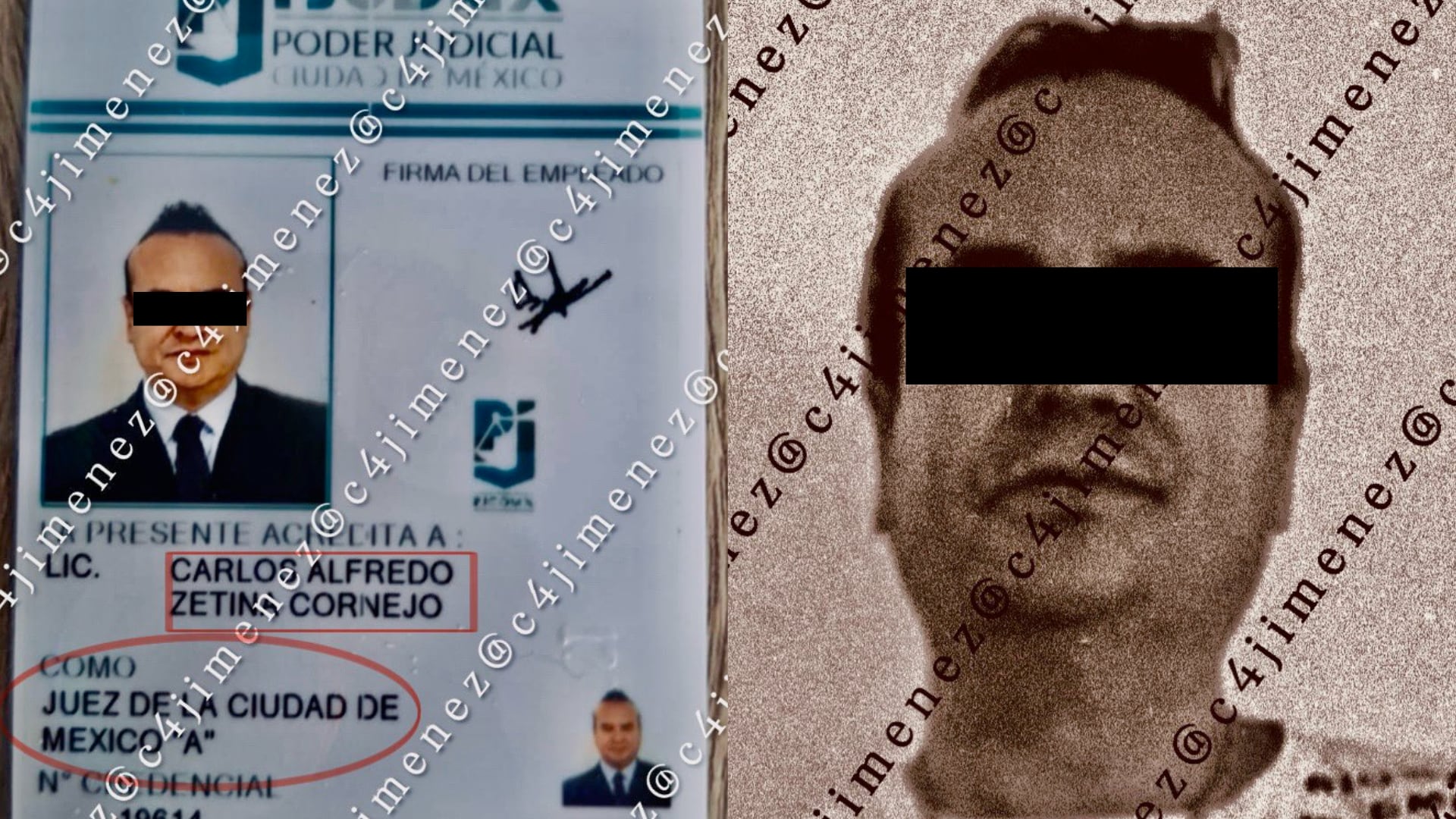 Tras la intervención de policías capitalinos, el juez fue puesto a disposición de la Fiscalía de la Ciudad de México