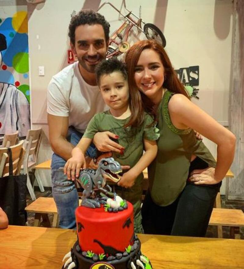 Así celebró su cumpleaños el hijo de Ariadne Díaz