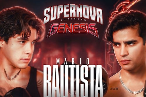 Mario Bautista peleará contra Aarón Mercury en ‘Supernova’ 2026; cartel completo