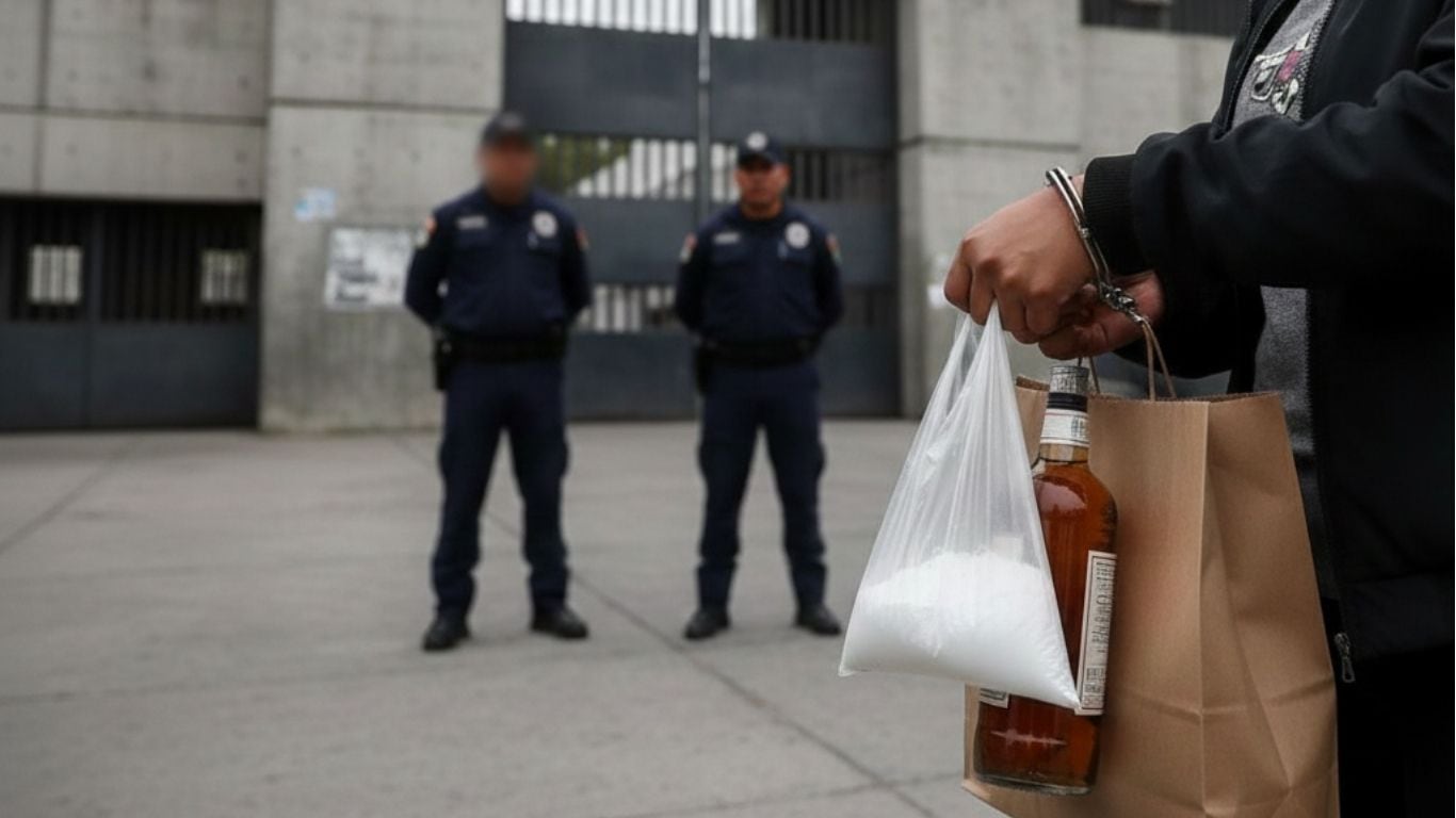 Cocaína al reclusorio