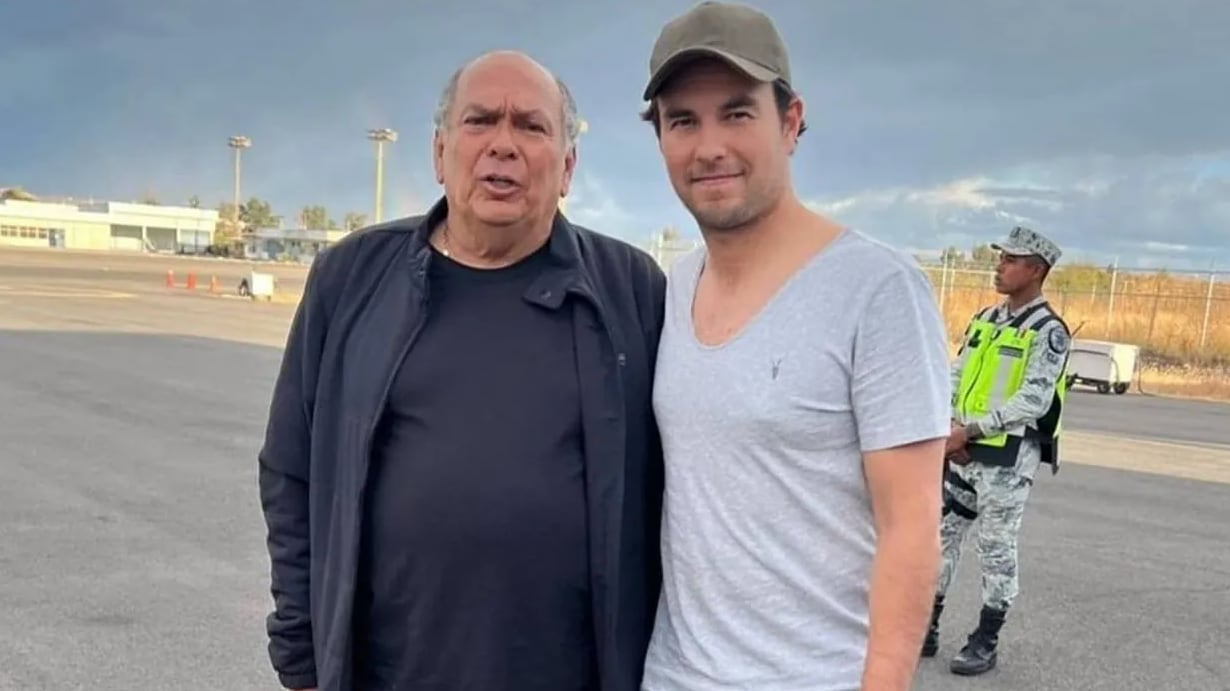 Padre de Checo Pérez se desmayó tras el GP de Azerbaiyán.