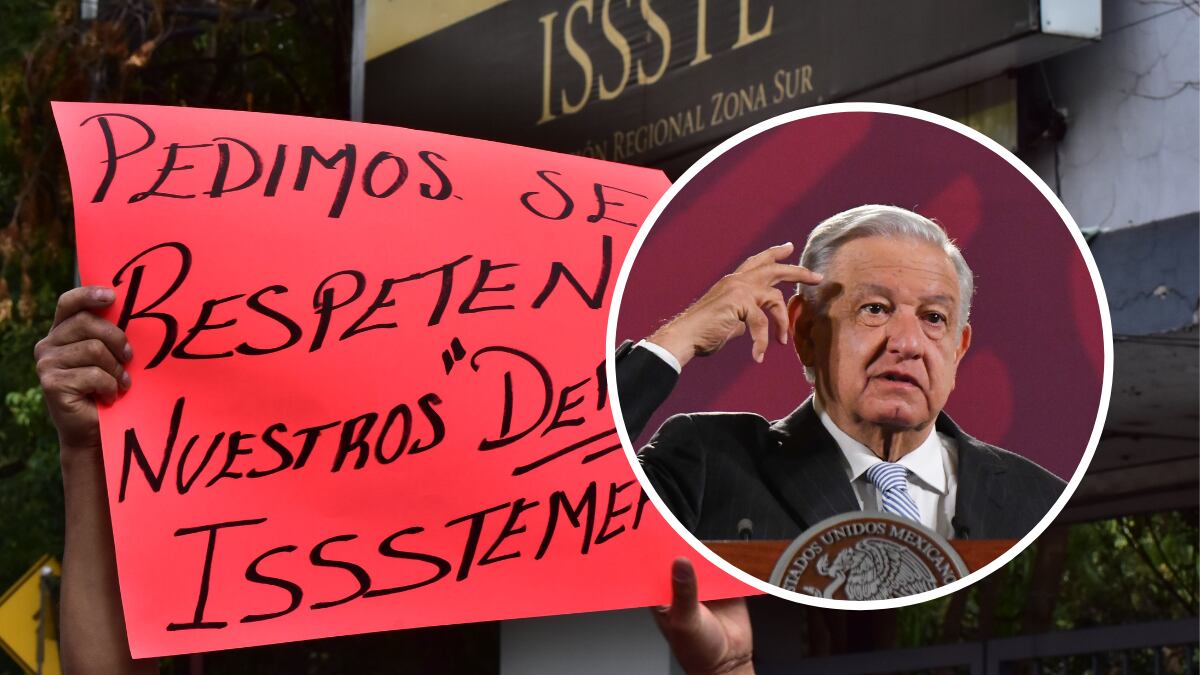 El presidente respondió que, durante el periodo neoliberal, existió corrupción y saqueo con el objetivo de privatizar al ISSSTE