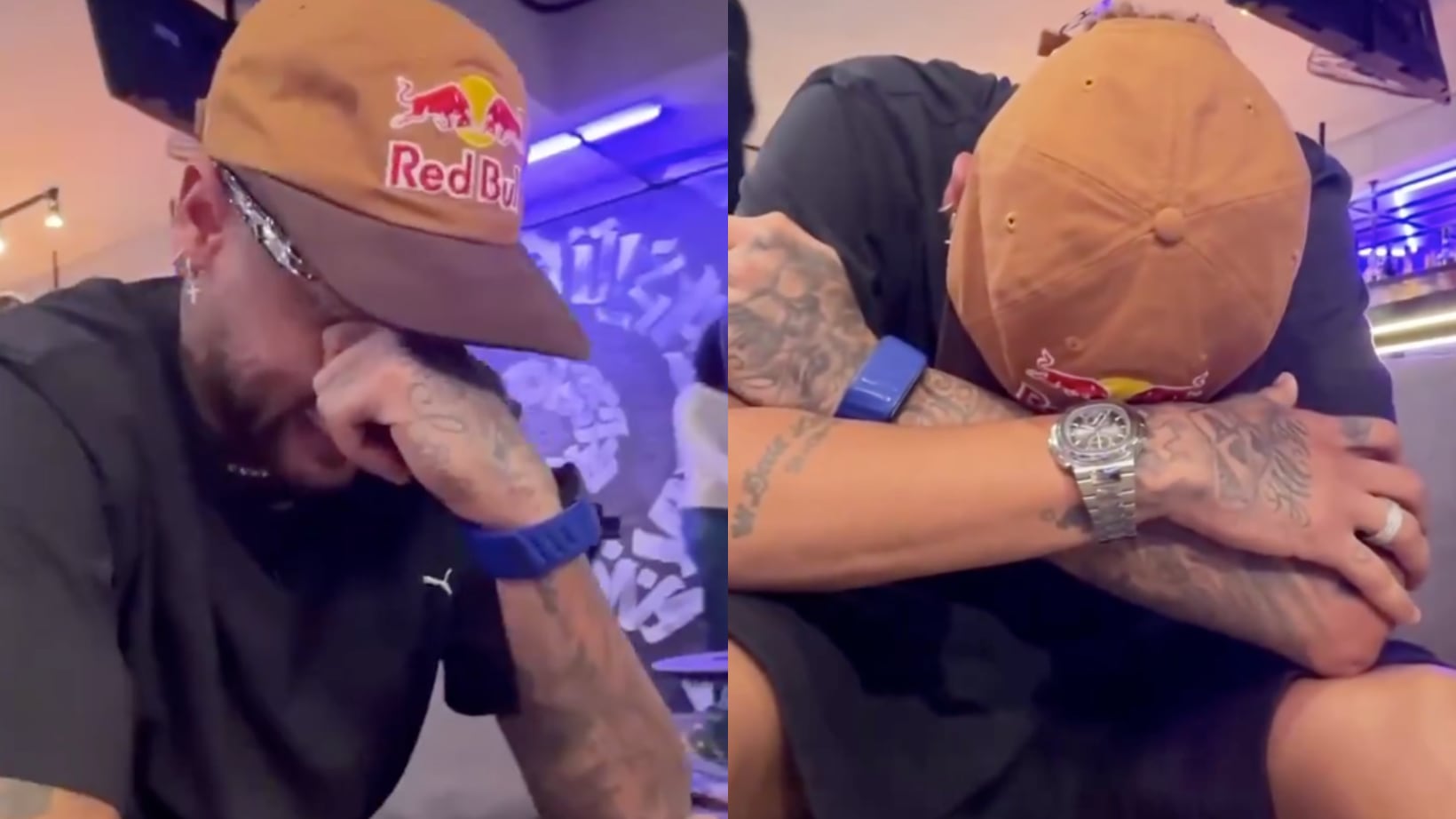 Neymar lloró por su convocatoria al Mundial.