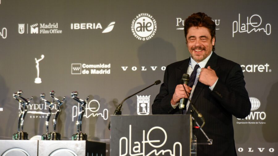 Benicio del Toro recibirá un Premio Platino de Honor