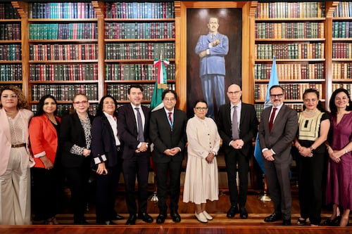 México refrenda cooperación en derechos humanos ante Alto Comisionado de la ONU