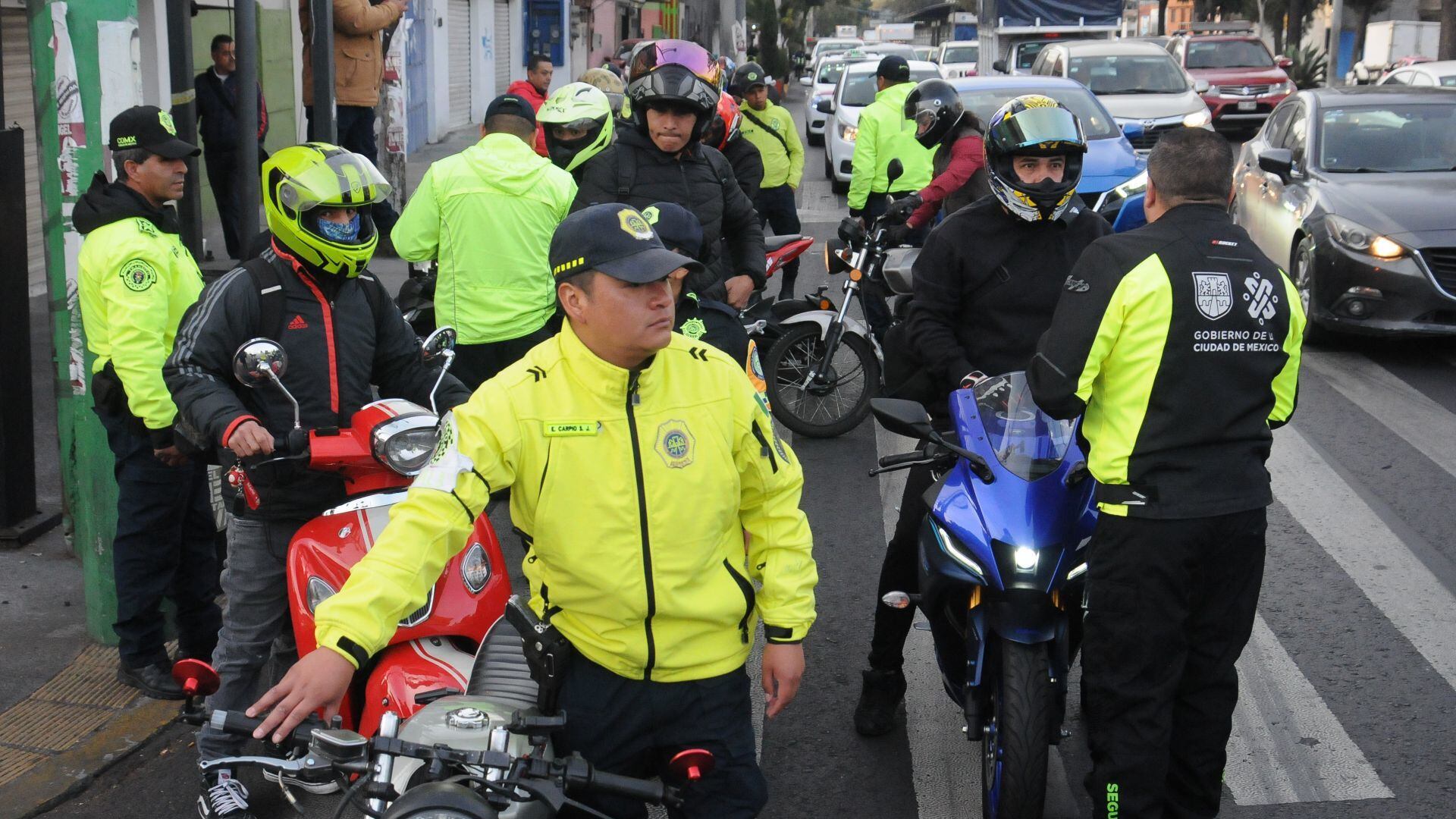 Los agentes de la SSC están autorizados para infraccionar.