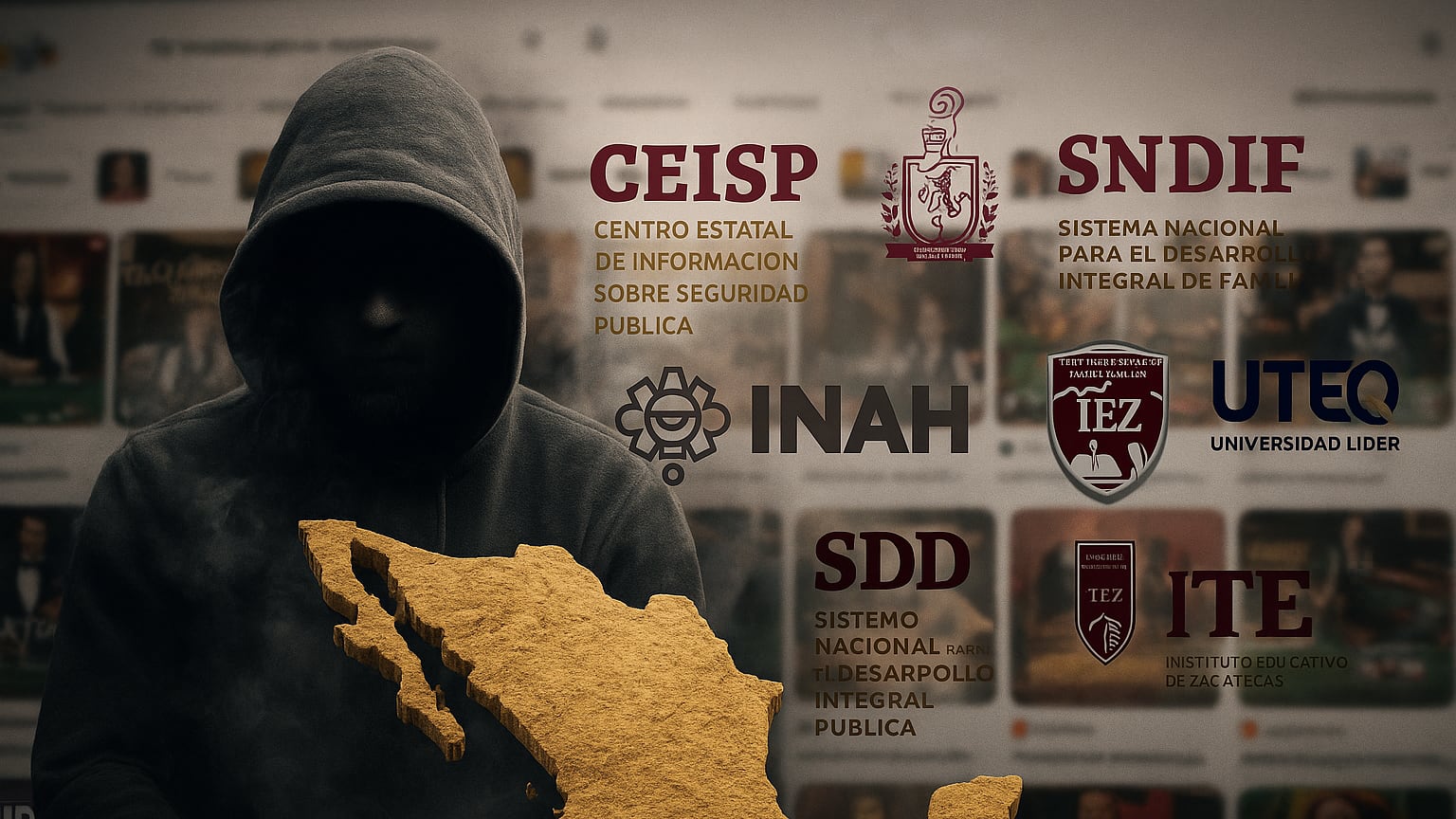 Cibercriminales usaron sitios oficiales de México para redirigir a páginas de apuestas ilegales como A7X y RBD 777.