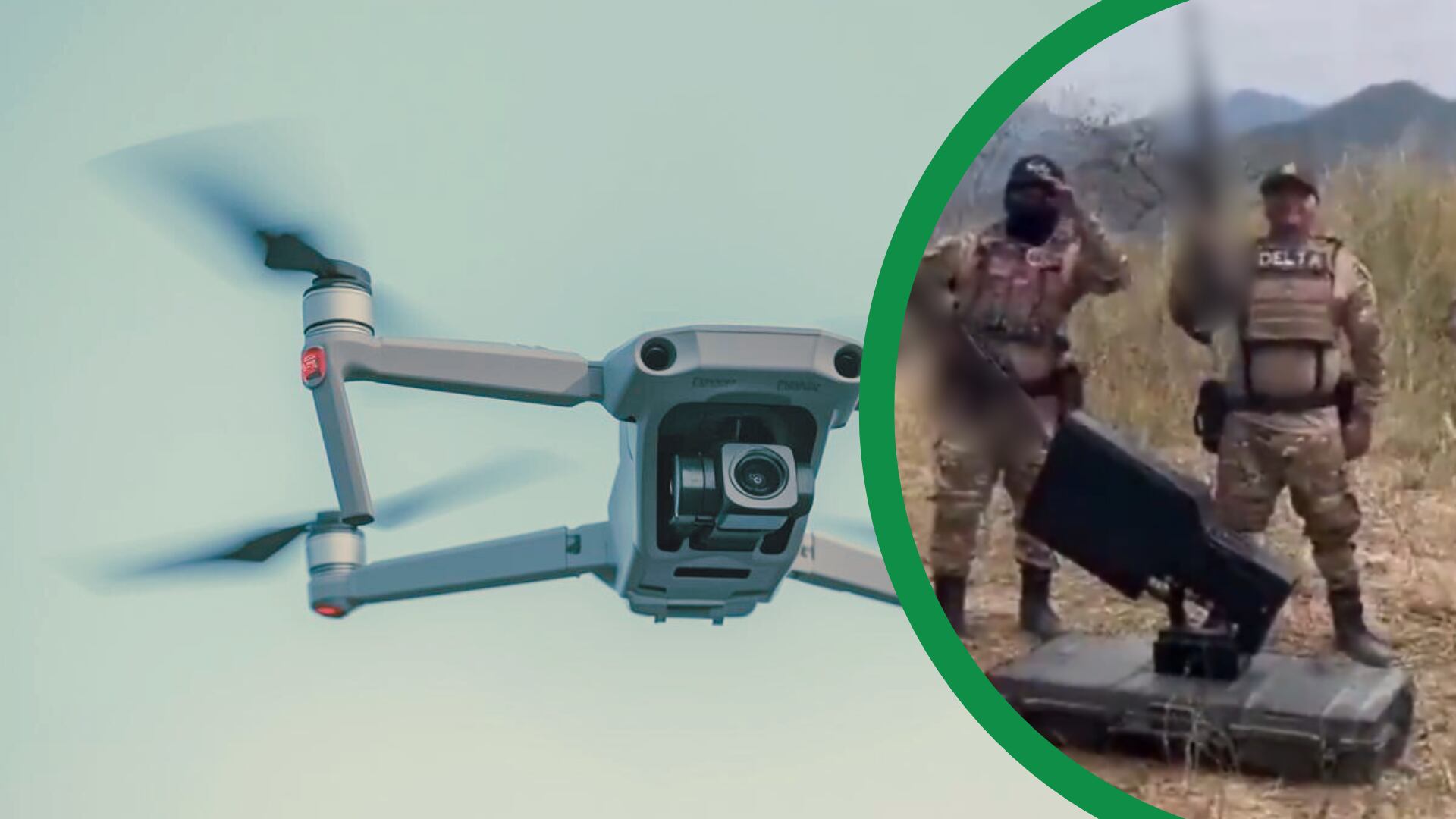 La circulación del material ocurre en un momento de tensión binacional por el uso de drones en la frontera.