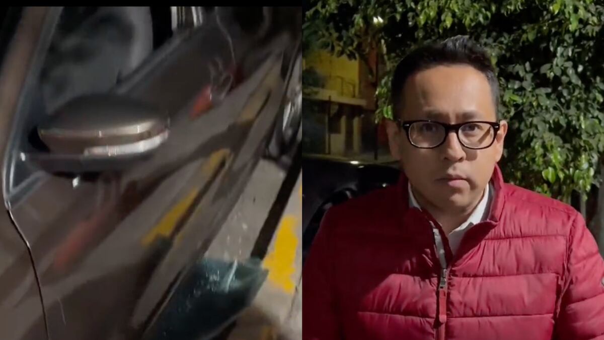 El periodista denunció el hecho ocurrido en la alcaldía Cuauhtémoc. (Especial)