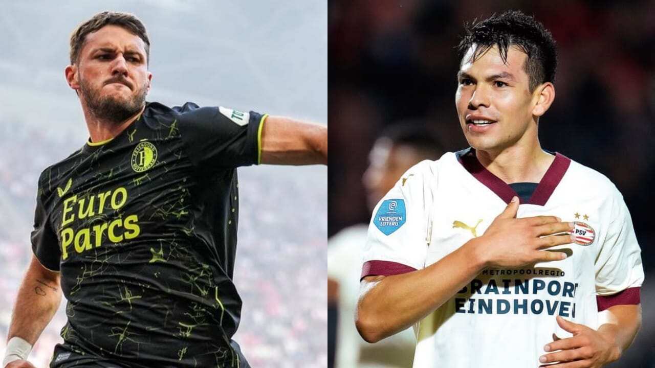 Santiago Giménez e Hirving Lozano son los más valiosos de la Eredivisie.