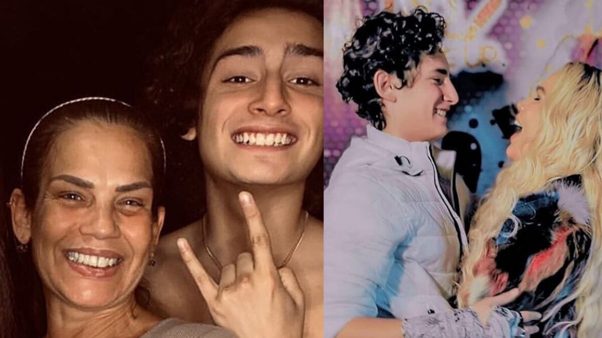 Niurka, orgullosa de su hijo Emilio