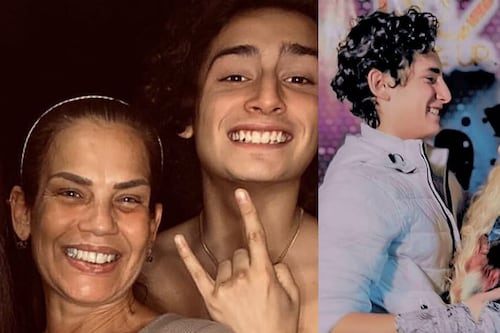 Niurka reacciona a la actuación de su hijo Emilio en “El último rey”