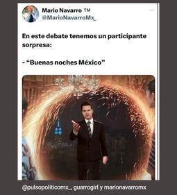 Usuarios de redes sociales compartieron memes de los momentos más divertidos del debate presidencial.