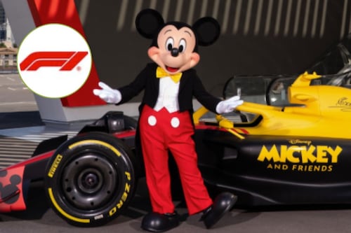 Disney sube a Mickey a la Fórmula 1 para competir en el deporte motor