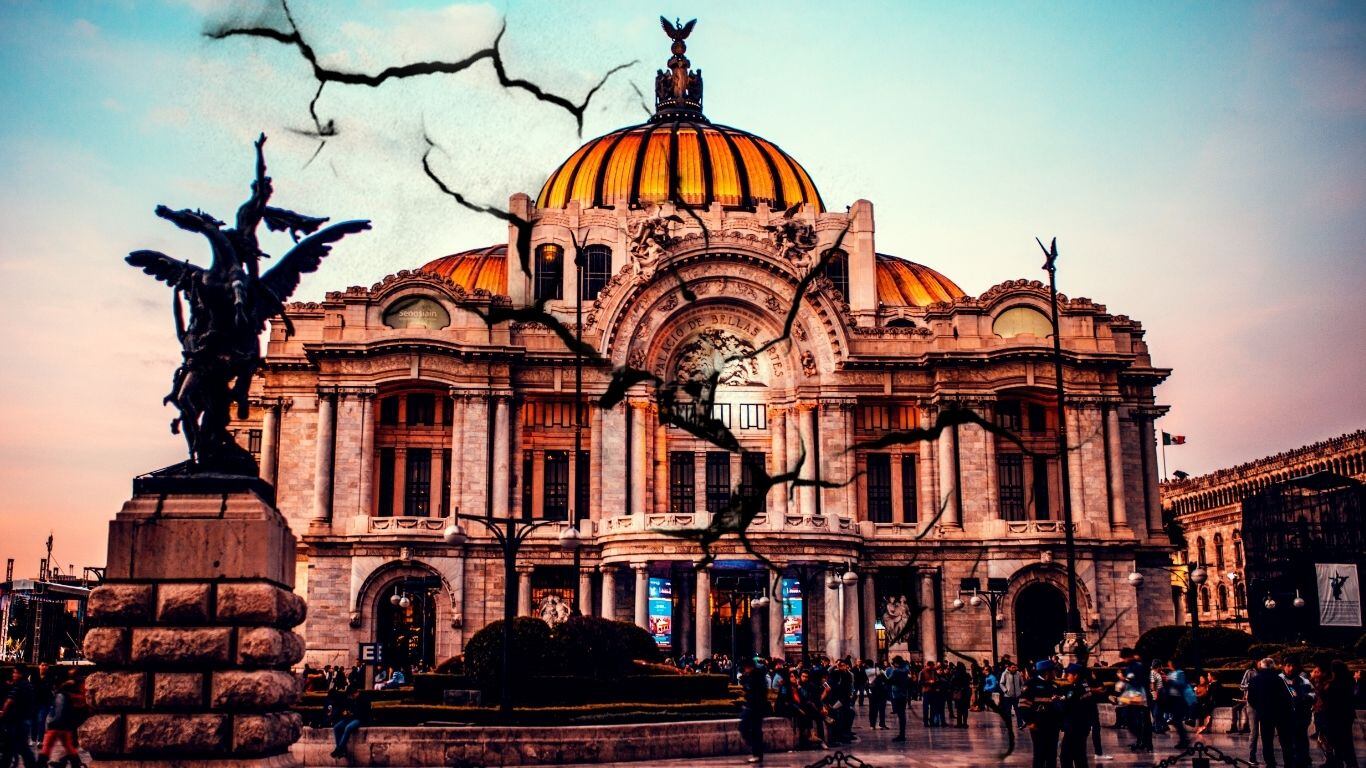 Zonas de epicentro de los sismos en México