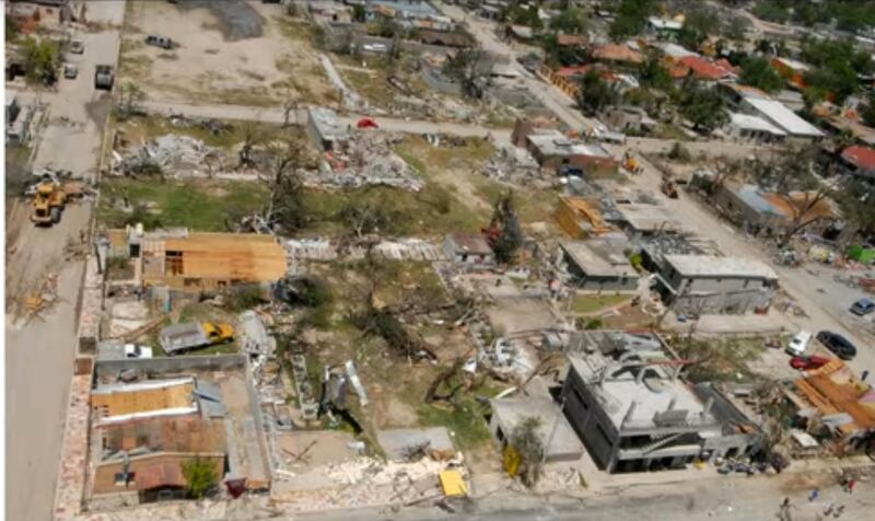 Tornados y los daños a su paso