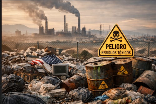 Basura tóxica de EE.UU. invade México: alerta la ONU