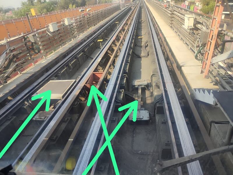 Lugar donde ocurrió el accidente.