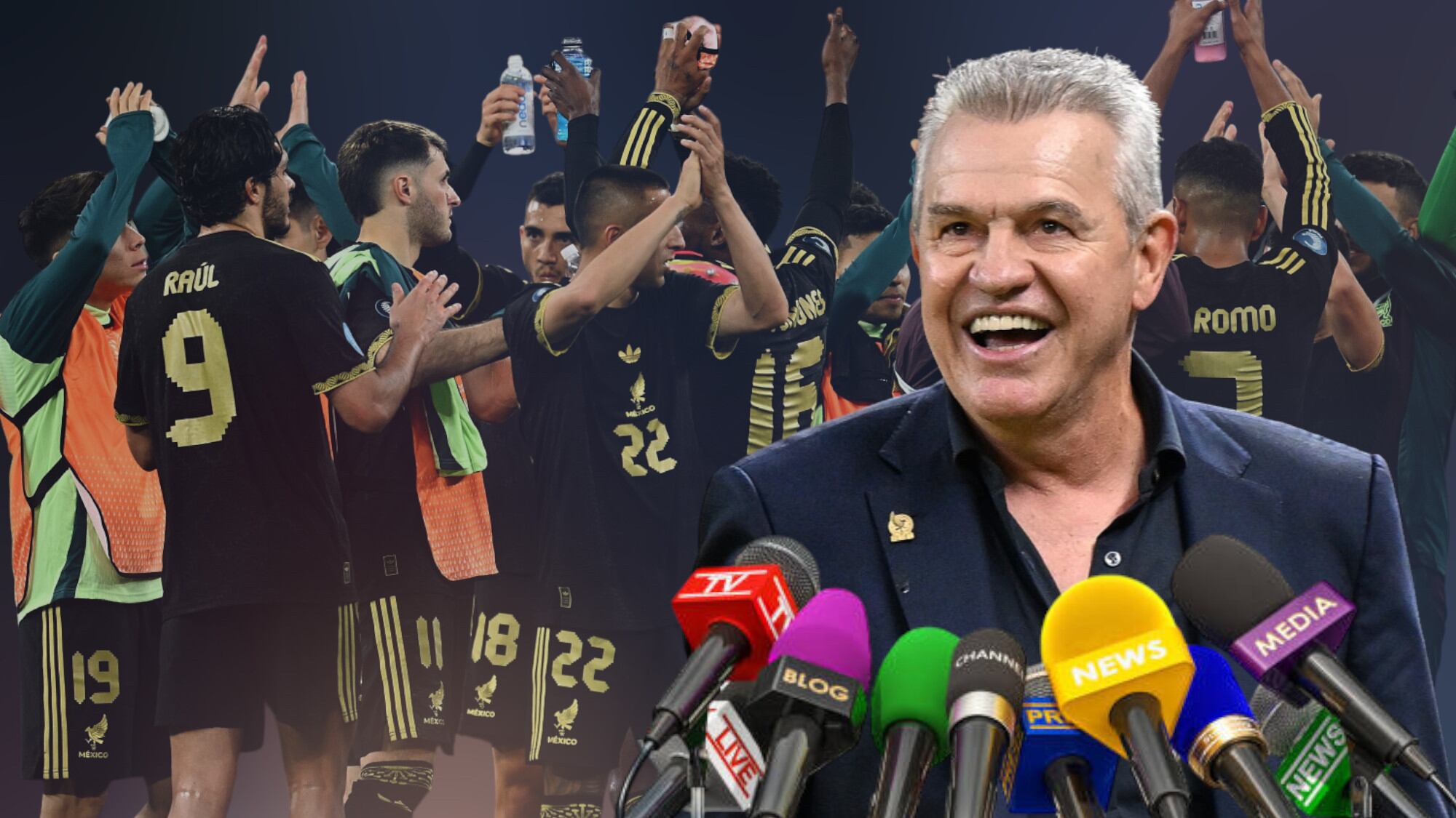 Javier Aguirre tras la victoria ante Canadá